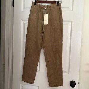 NWT SUZY D LINEN PANTS SUZY D LONDON